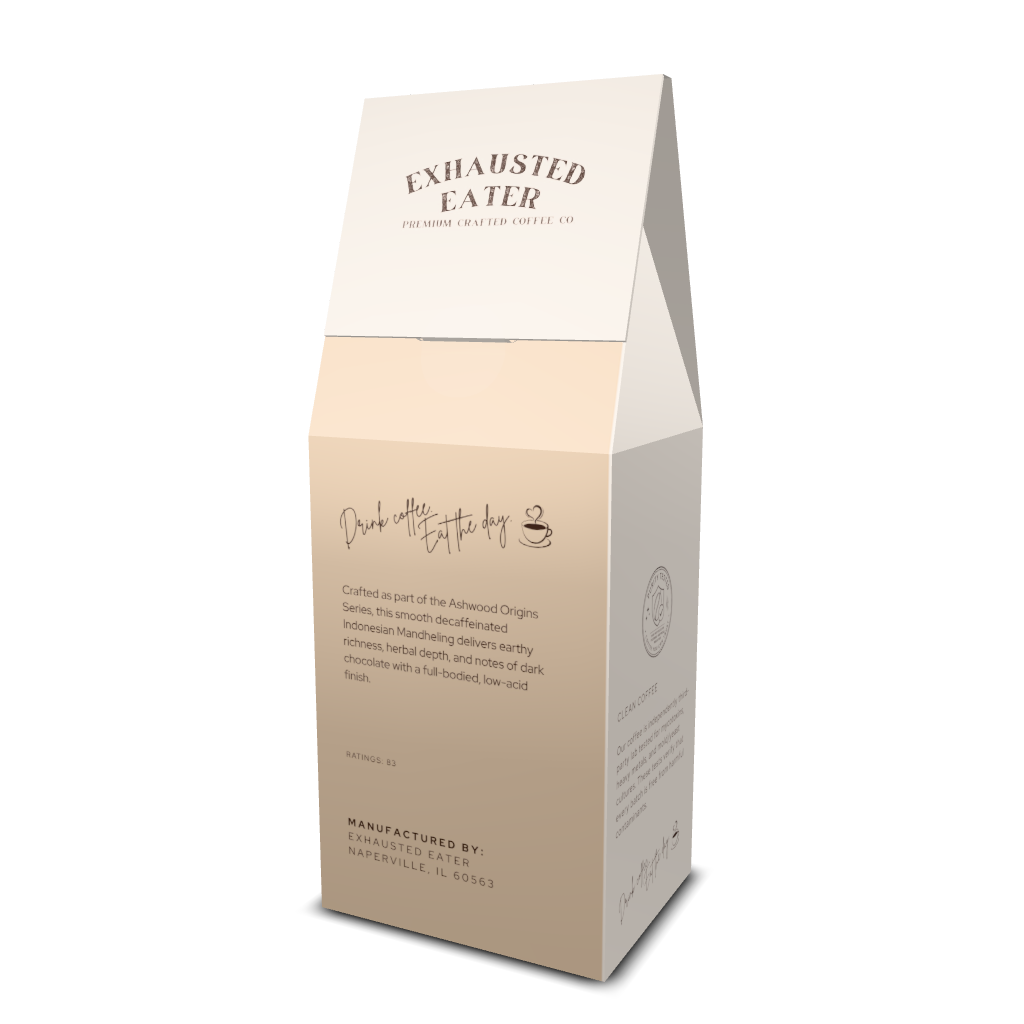 Ashwood Origins Series No. 04 Decaf Roast Back