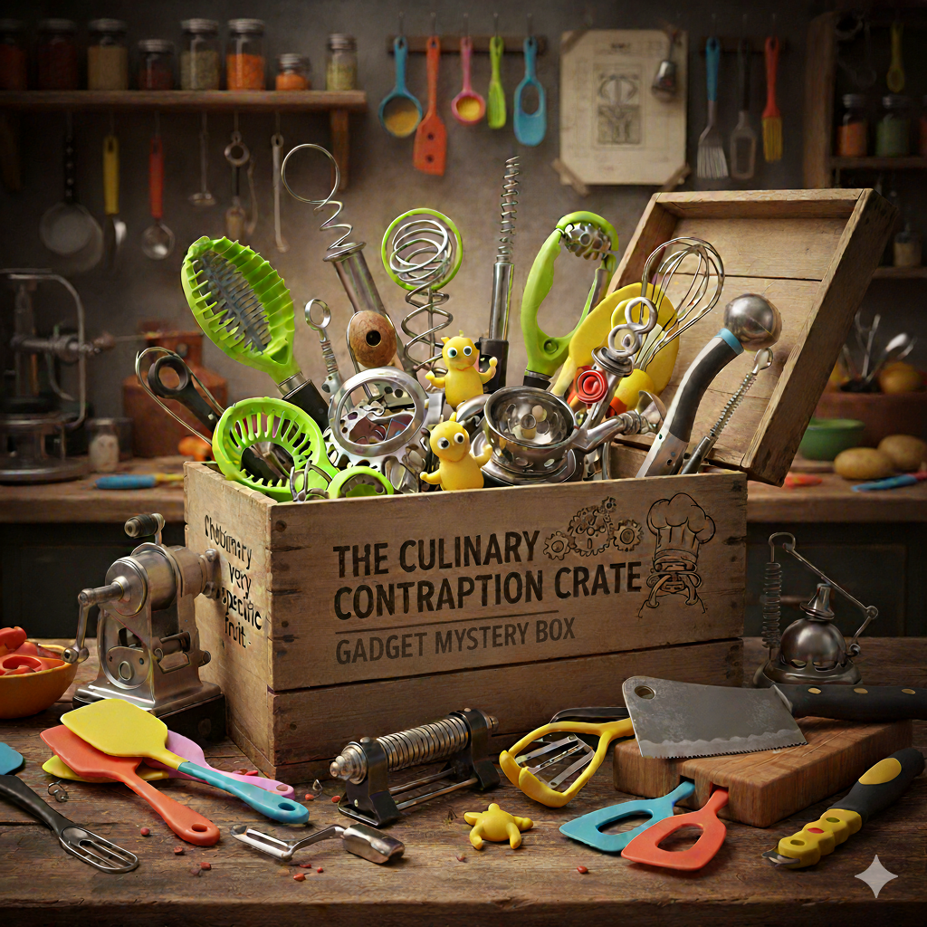 The Culinary Contraption Crate! ๐ณ Mystery Box of Kitchen Gadgets & Gizmos!!