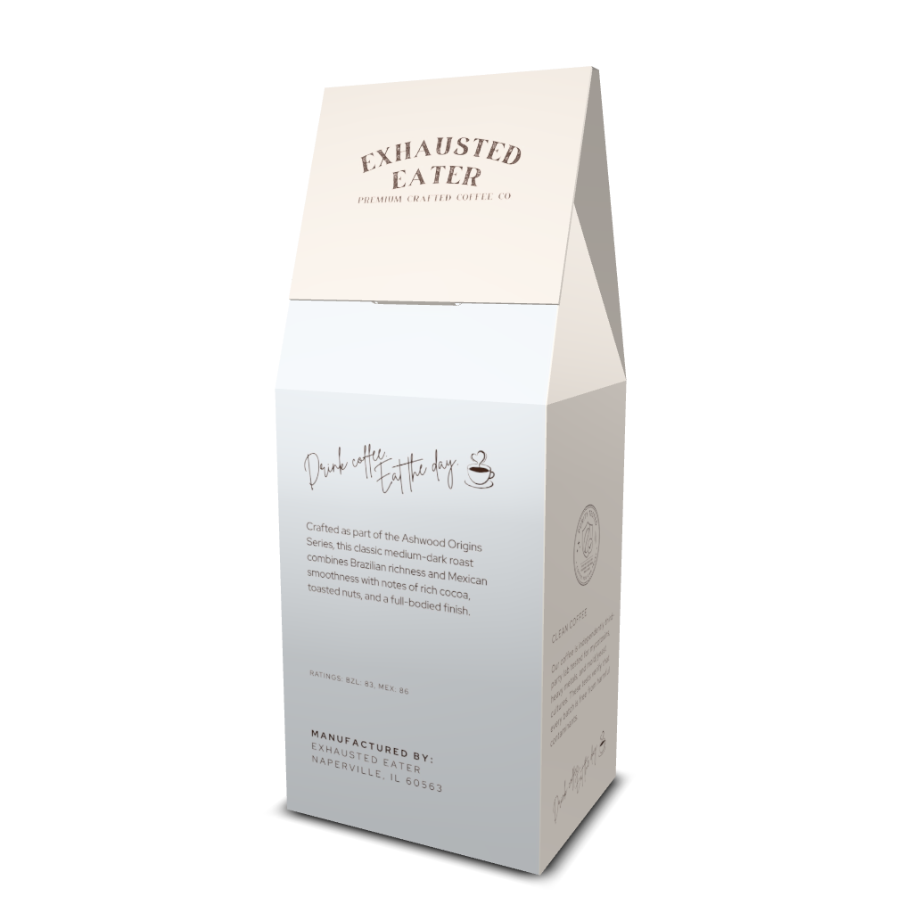 Ashwood Origins Series No. 02 Dark Roast Back