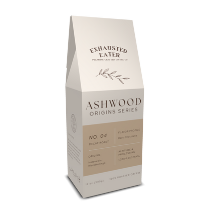 Ashwood Origins Series No. 04 Decaf Roast Front