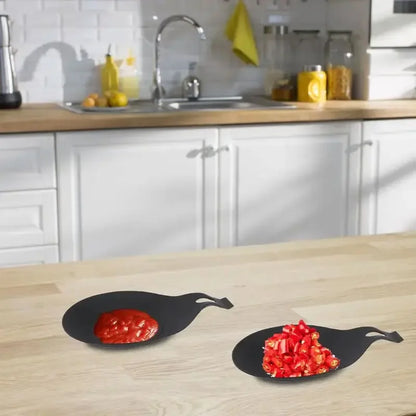 Silicone Spoon Rest Utensil Holder - Heat-Resistant Spatula & Spoon Tray for Kitchen